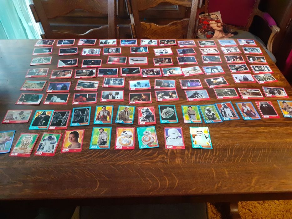 Zestaw 85 kart Star Wars