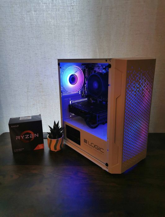 Komputer Gamingowy Ryzen 5 3600/RX 6600/16GB RAM/1TB/Gwarancja/Wi-Fi