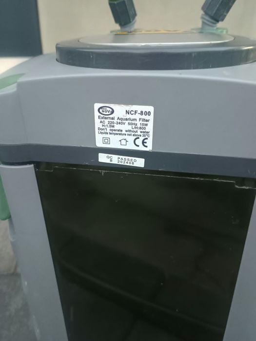 Filtr zewnętrzny Aqua Nova ncf 800