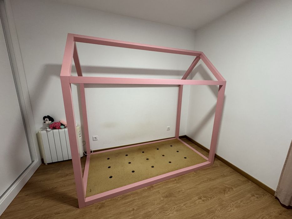 Cama de menina/criança montessori