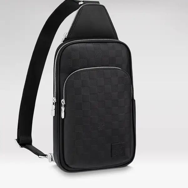 Сумка Слінг Sling Louis Vuitton Люкс версія шкіряна в наявності