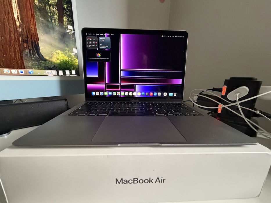 Macbook Air 13” M1 16/256gb Bateria 379 cykli