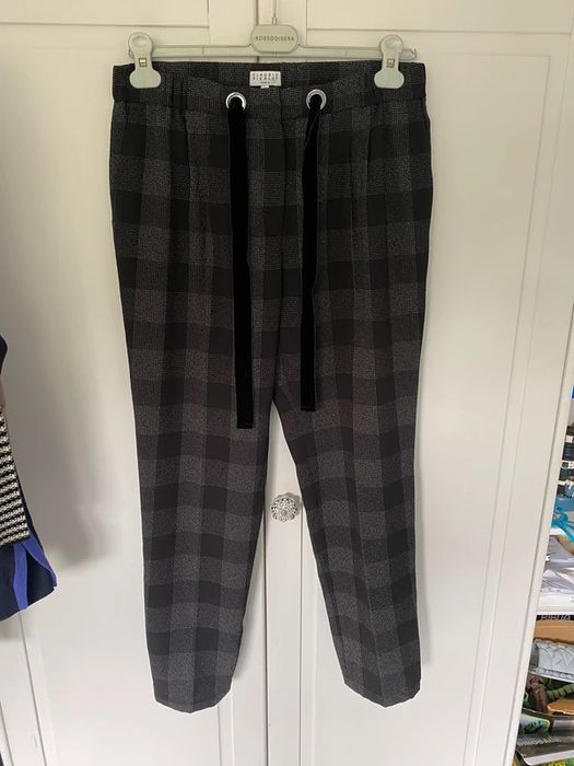 Claudie Pierlot eleganckie spodnie garniturowe