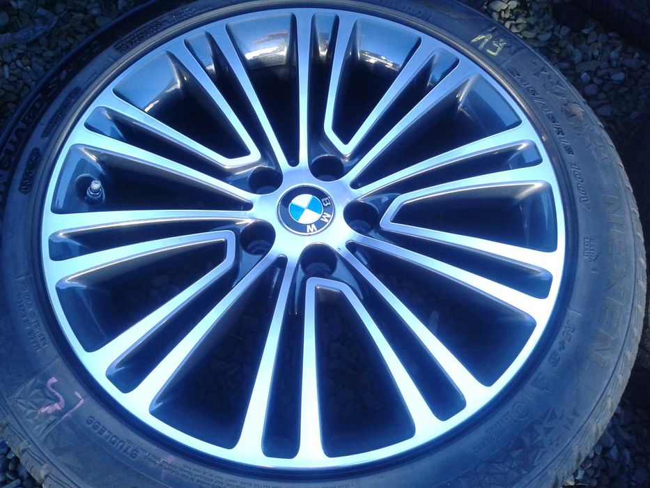 oryginalne r18 kola bmw g30 g31 nexen bikolor mielec 245 45 szare 8mm bikolor 5x112 18cali zima zimowe 8j et30 mercedes