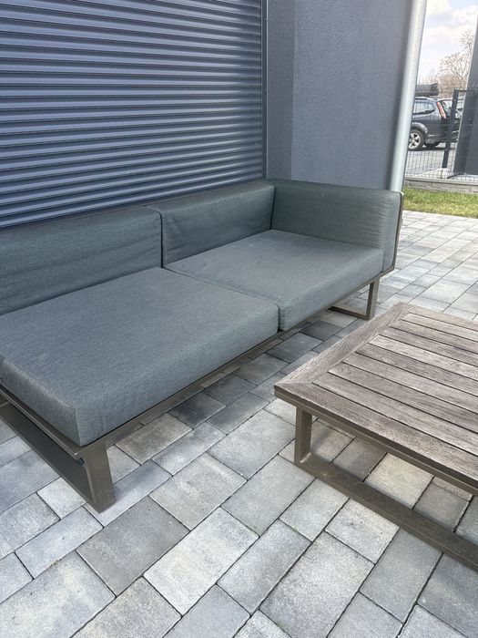 Meble ogrodowe, sofa i stolik Doram design. Cena nowego 11 tysiecy zl