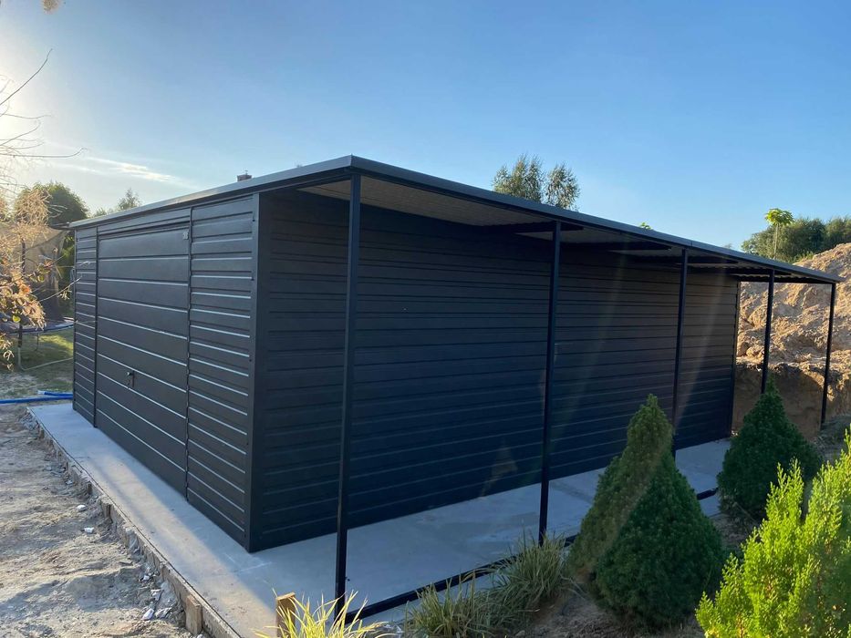 Garaże Blaszane Domki Ogrodowe Wiaty Śmietnikowe