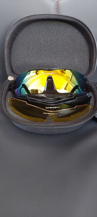 Окуляри тактичні захисні спортивні очки оклі oakley 5 лінз з поляризацією військові балістичні тактические