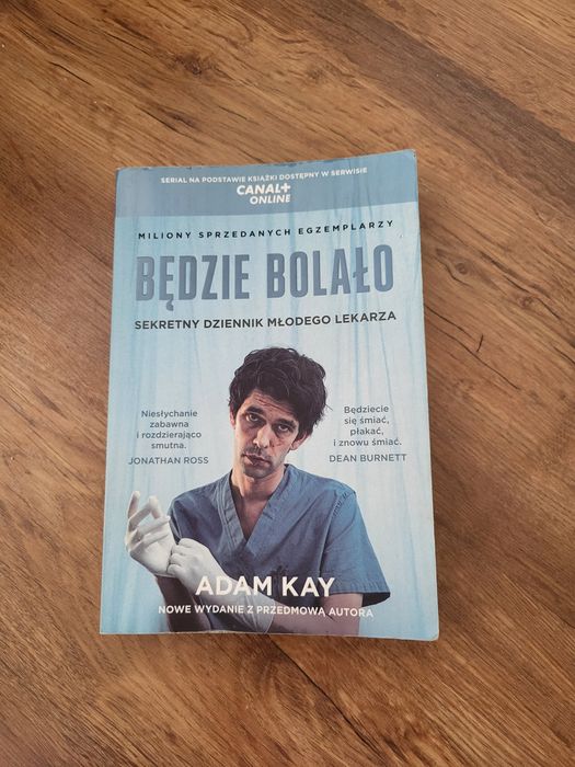 Książka ,,Będzie bolało,,