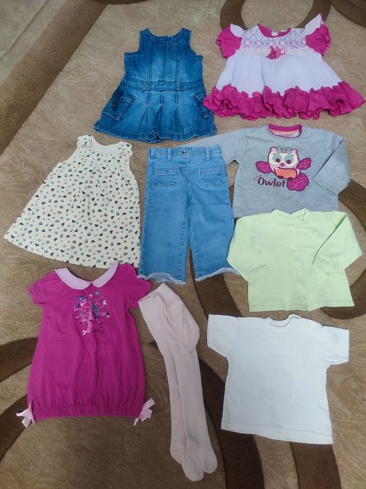 Пакет речей для дівчинки