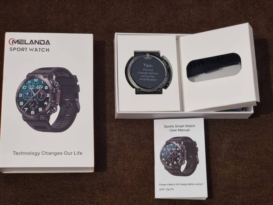 Smartwatch nowy sportowy i nie tylko.Rozmowa przez zegarek.