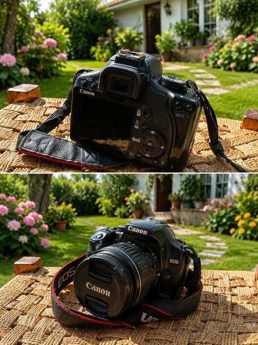 Duas câmaras Canon