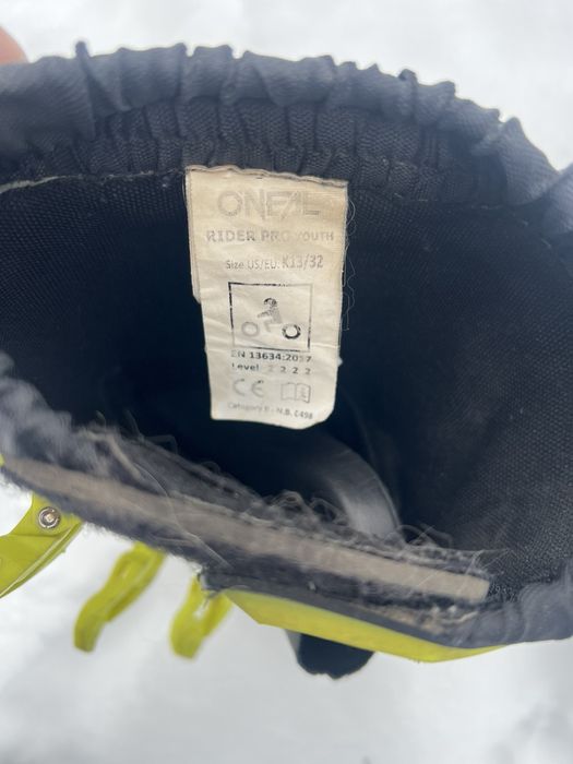 Мотоботи Oneal Rider Pro Youth, розмір 32, стан відмінний