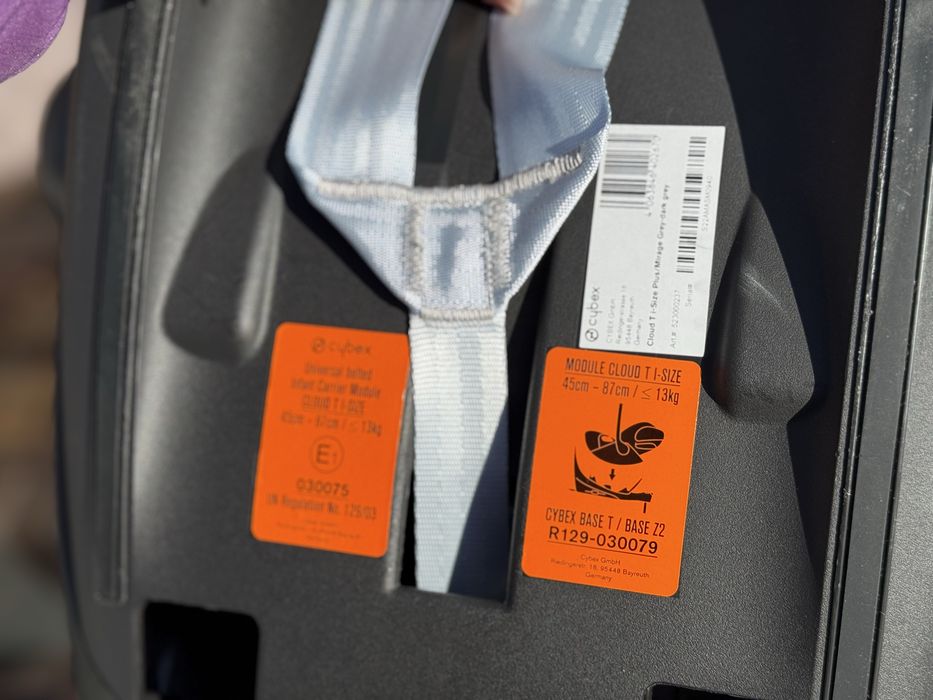 Автолюлька Cybex cloud T (plus) i-Size