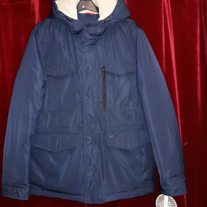 Чоловіча куртка-парка на шерпі Michael Kors, р. М