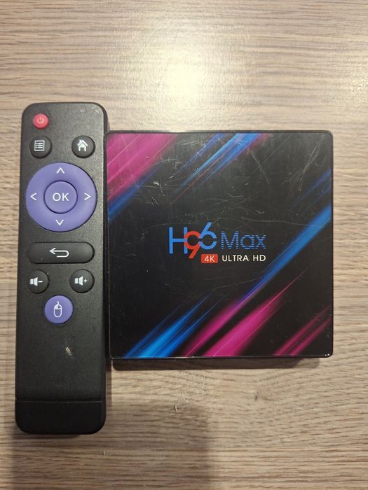 Smart TV H96 Max 4K- odtwarzacz multimedialny