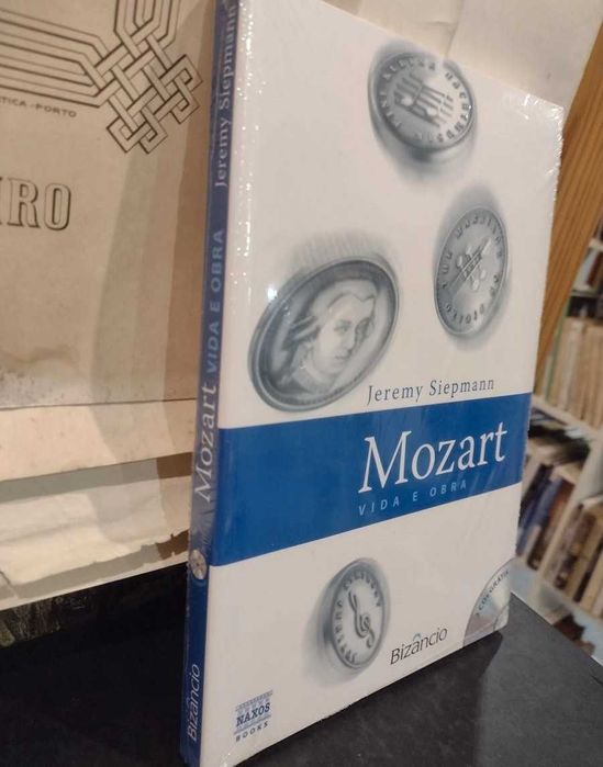 Mozart Vida e Obra - Jeremy Siepmann com Cd´s