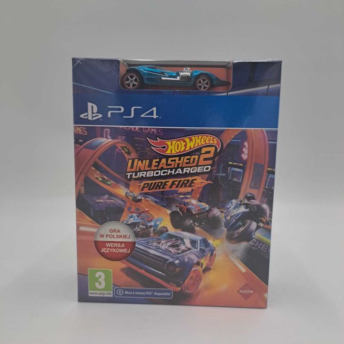 Gra Hot Wheels Unleashed Turbocharged Pure Fire PL - Nowa