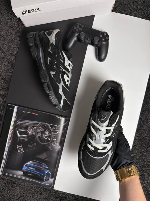 Мужские кроссовки асикс гель ник ASICS Gel-NYC GTX Black Metallic [41-46]