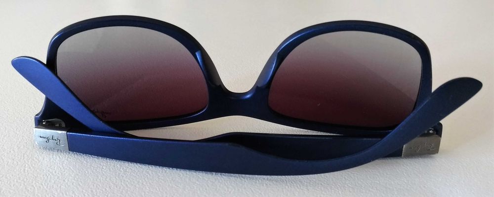 Óculos de Sol azuis escuros Ray Ban LiteForce para homem