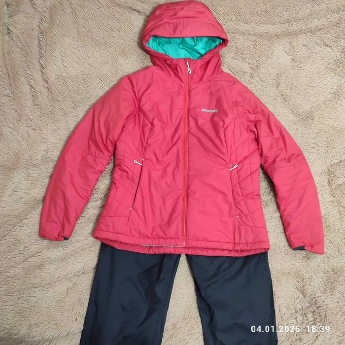 Patagonia&Adidas, бу спорт. комплект куртка+штани, зима, оригінал, р.L