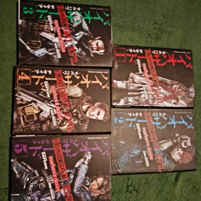 Manga Resident Evil Marhawa Desire Komplet 1-5