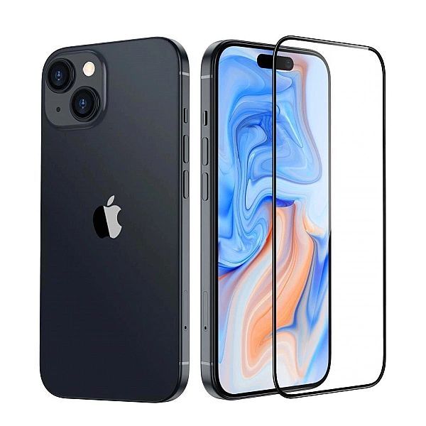 Szkło hartowane Esr Armorite na iPhone 15 Plus - czarne