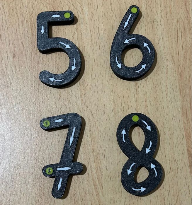 Fun Numbers for Learning to Write64751313501442120