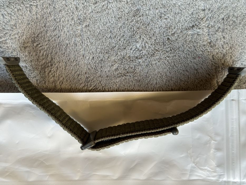 Bracelete Apple Watch S10 42mm verde militar