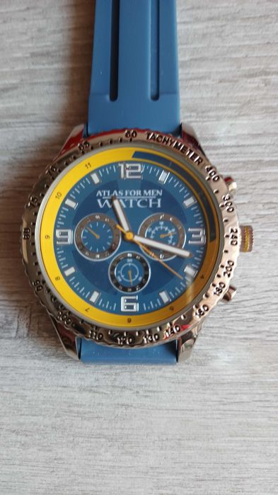 Elegancki sportowy zegarek męski