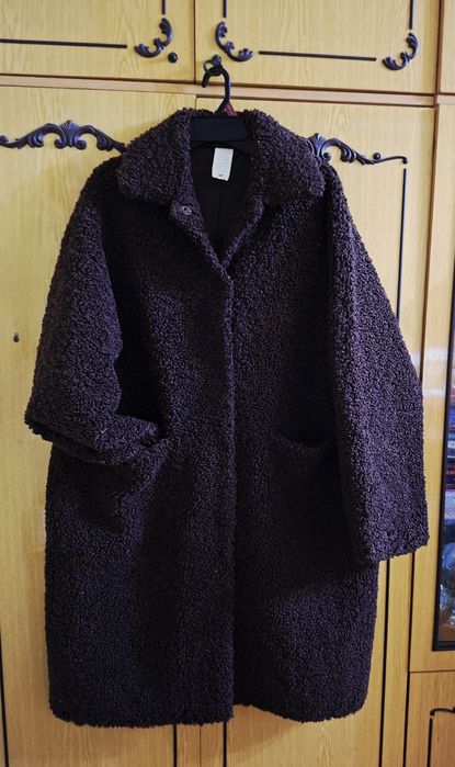 Жіноче пальто тедді,  54-56