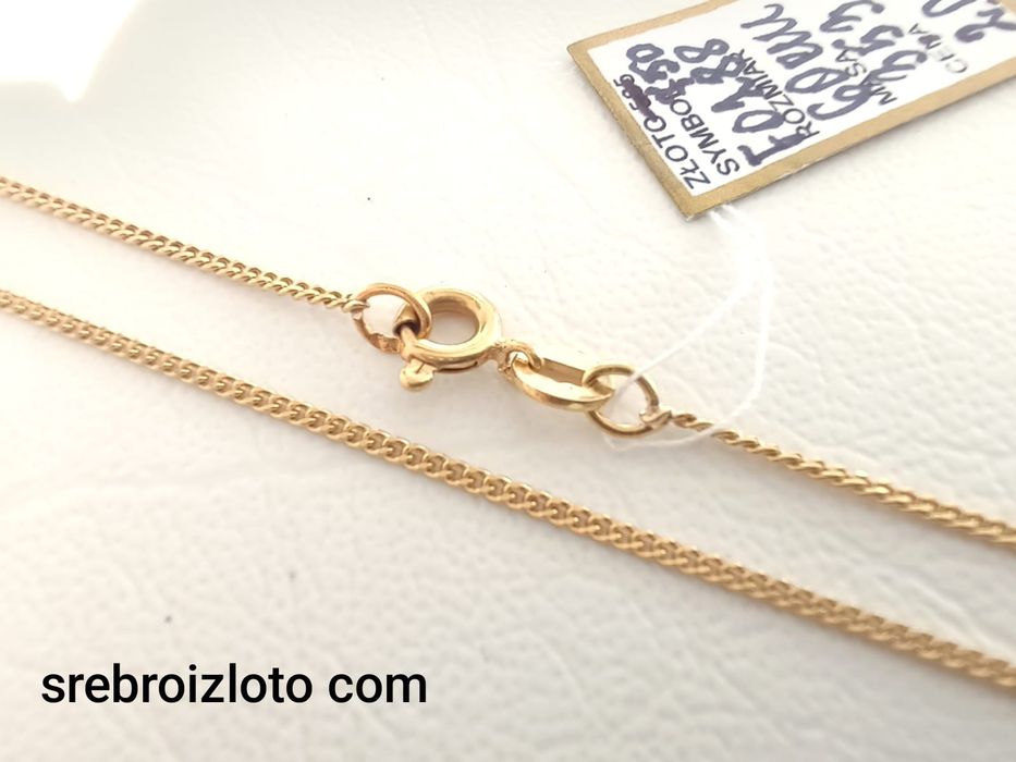 Łańcuszek złoty próba 750