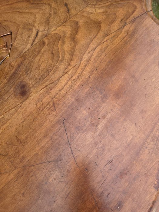 Stół wysoki stolik ława Napoleon orzech #2006 Stylowy Węgrów