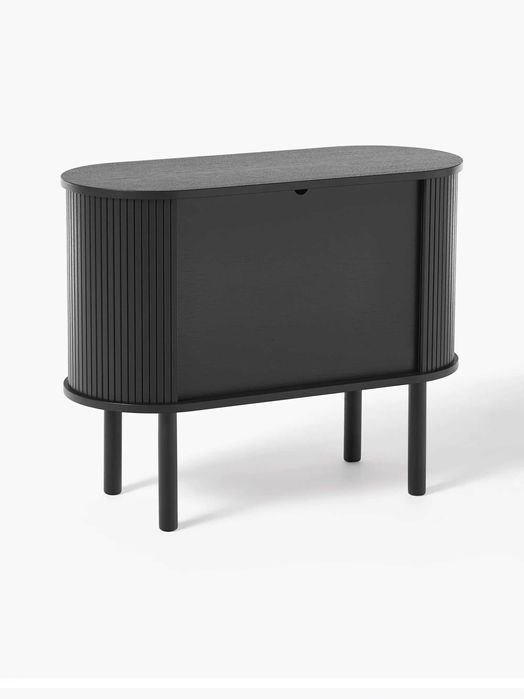 Komoda z drewna z ryflowanym frontem Calary (Westwing)