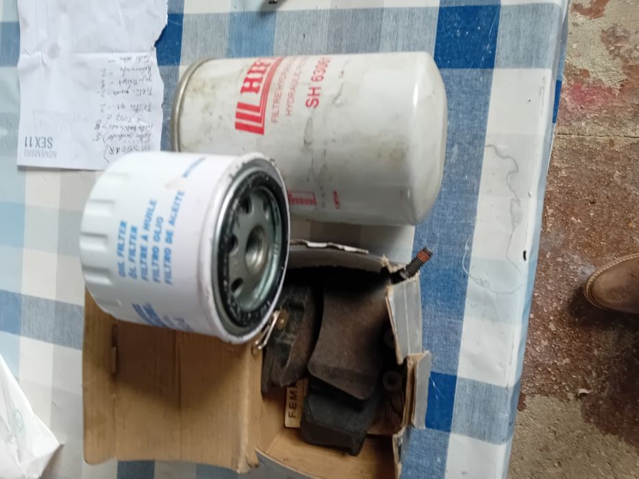 Bomba de dar ar e filtros oleo