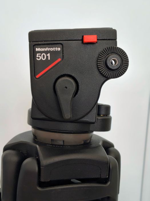 Kit Tripé Manfrotto 525 MVB + Cabeça 501