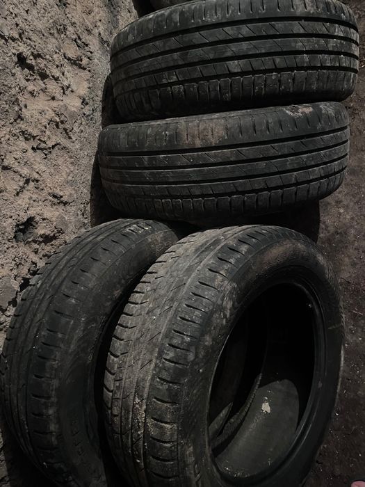 Резина R15 195/60/15( зима 2шт різні, літо комплект 4шт