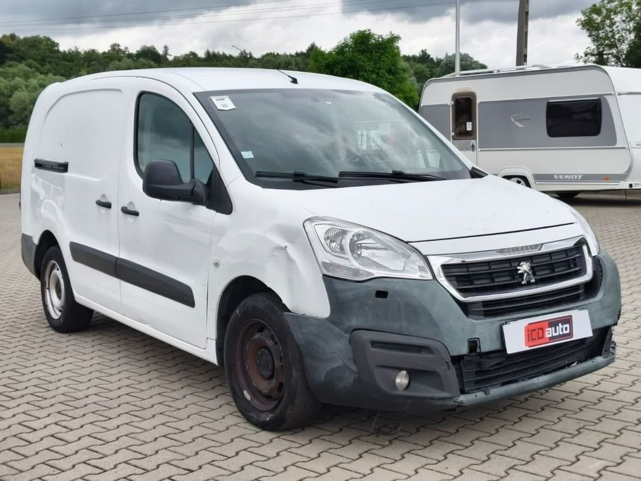 Peugeot Partner  long* 1,6 hdi 100 ps* klimatyzacja* 3-osobowy**ICDauto.com**