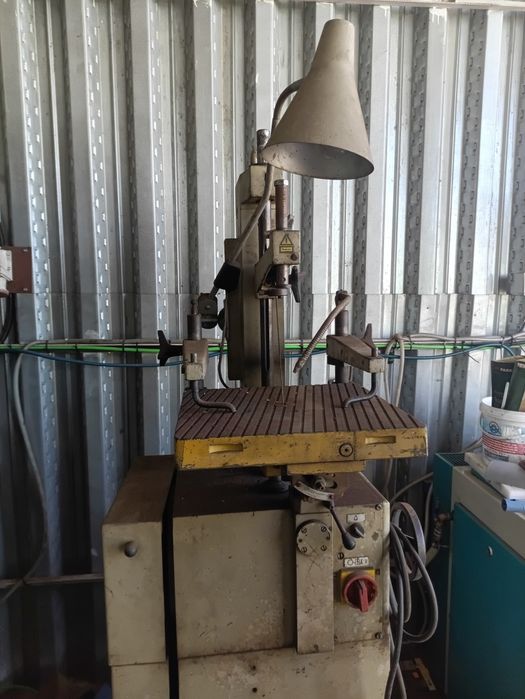 Entalhadora Vertical Hidráulica WMW Heckert SgHFe 230/II DDR Alemanha