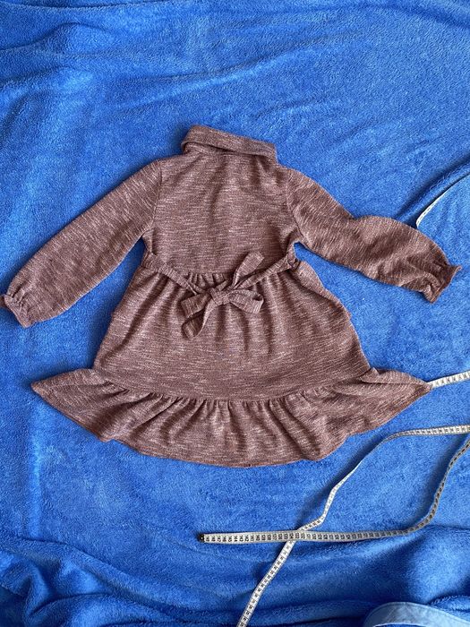 Сукня, плаття з довгим рукавом на 4-5 років тепле,