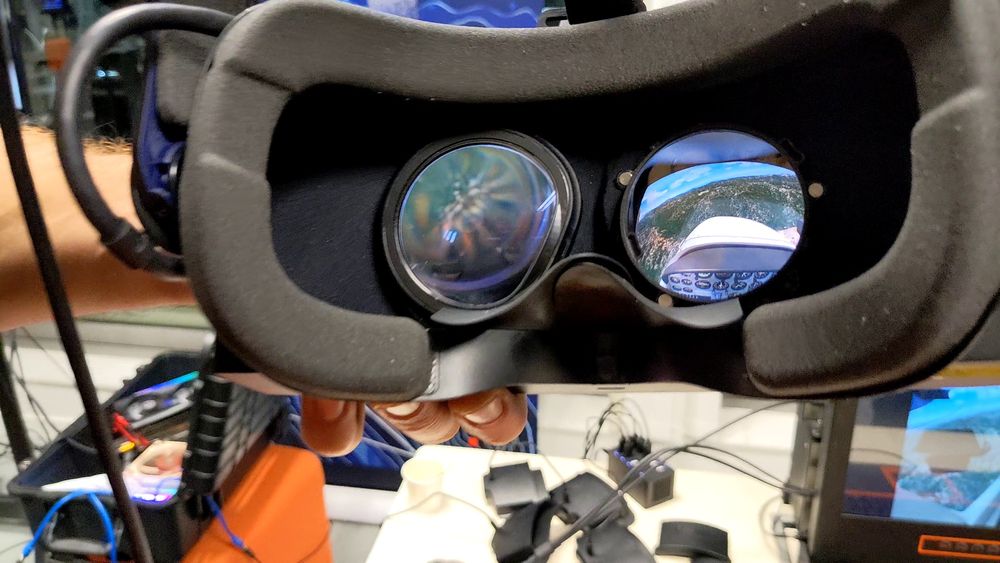 Pimax Crystal  VR Óculos realidade virtual simracing flight sim