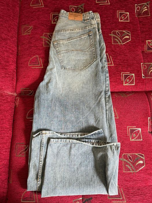Spodnie Jeansy Baggy Szerokie Balenciaga Oversize