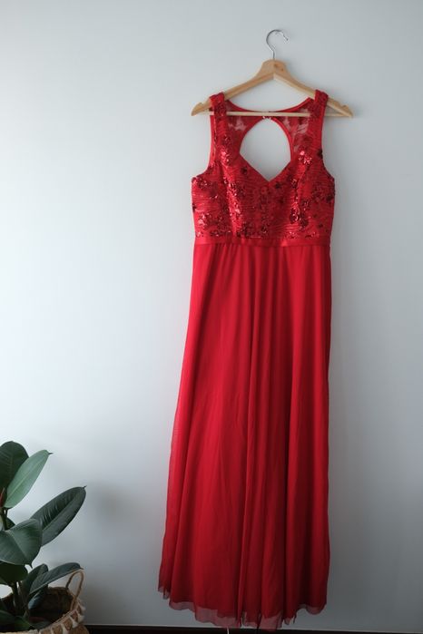 Vestido de cerimónia vermelho