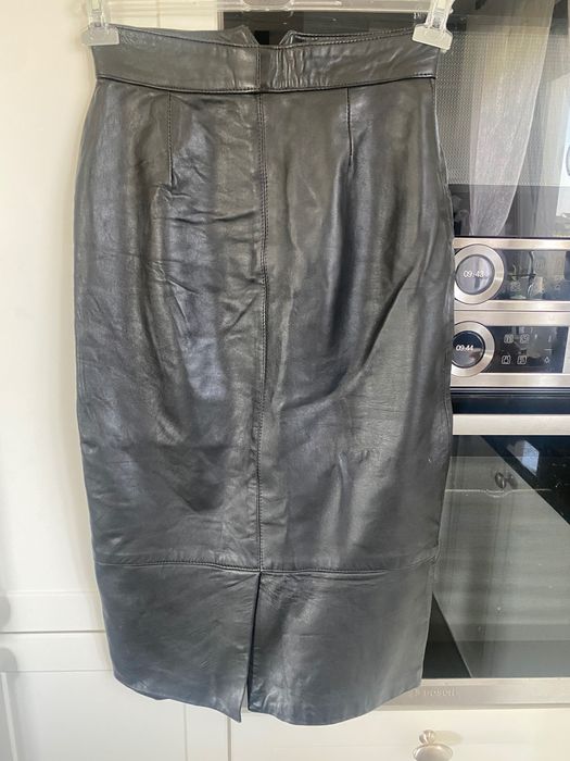 GAP spódnica skórzana rozm L