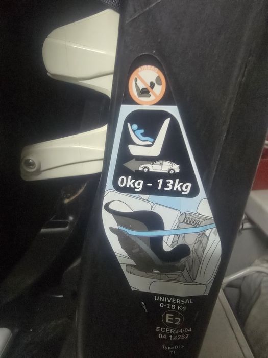 Cadeira auto rotativa até 18 kilos