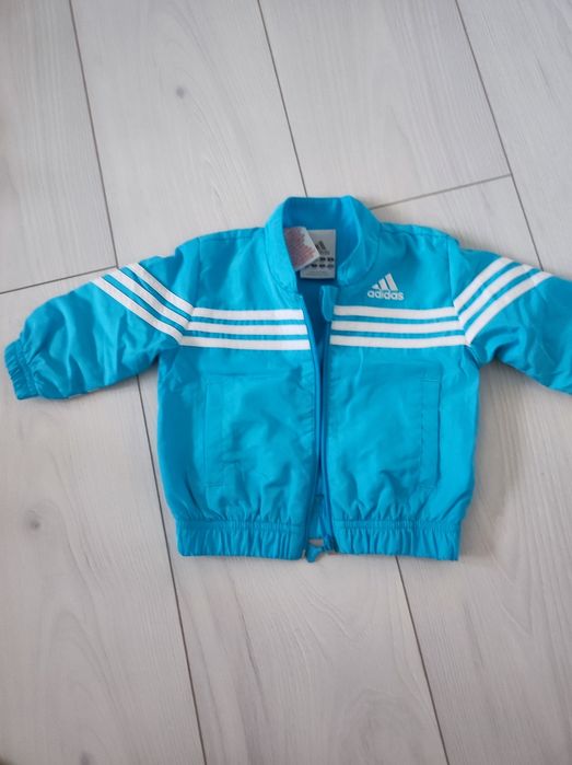 Komplecik dresowy ADIDAS 3-6 msc stan idealny  kurteczka spodnie