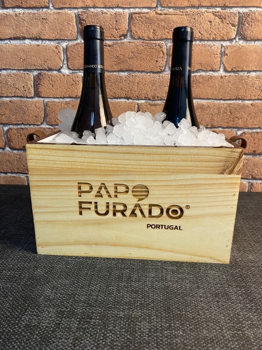 Frapê de madeira personalizados