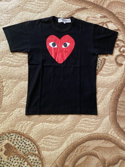 comme des garcons play футболка s