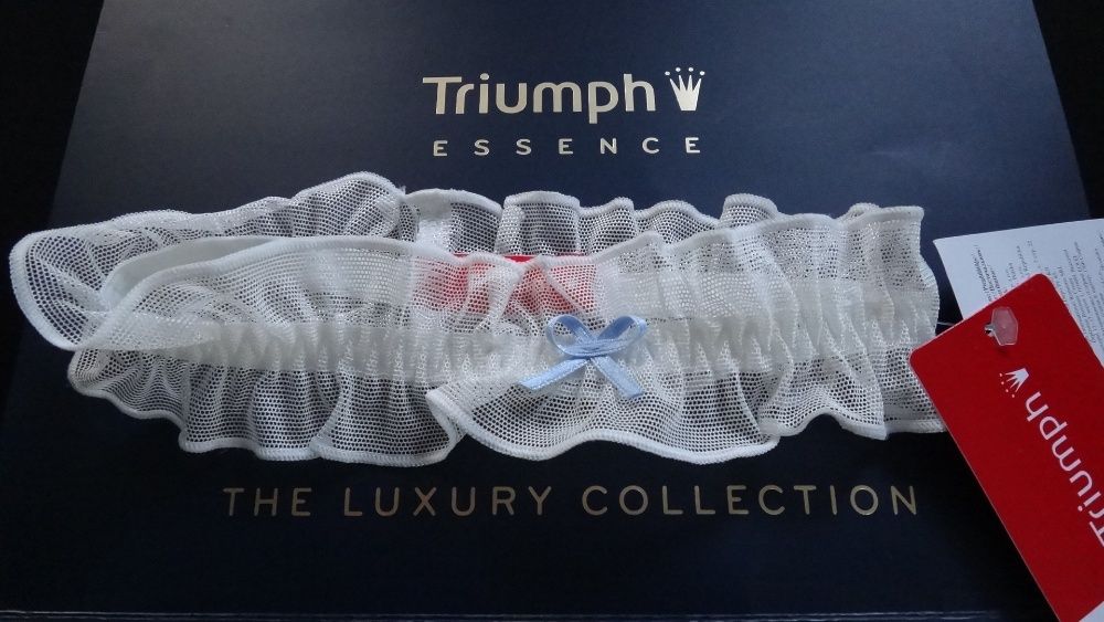 100% Oryginał TRIUMPH Podwiązka Ślubna na Ślub