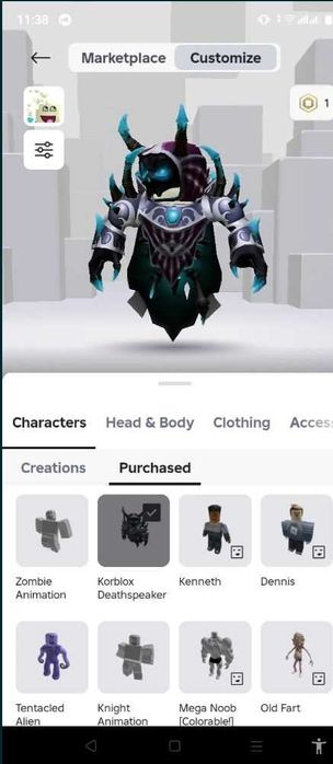 акаунт роблокс жирный