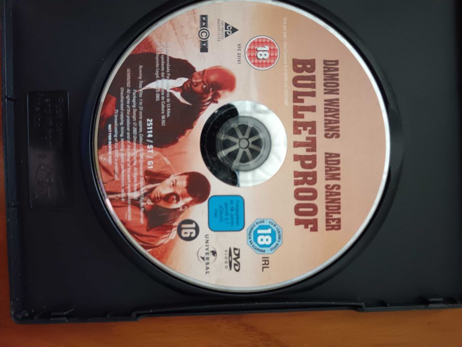 filme dvd original - a prova de bala